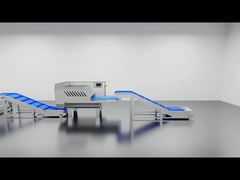 Βιομηχανική αυτοματοποιημένη μηχανή τηγανίτησης